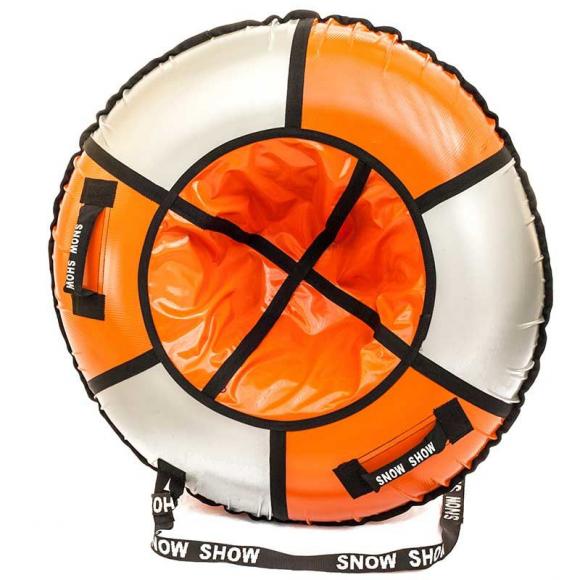 Тюбинг Snow Show 120 см оранжевый/серебро