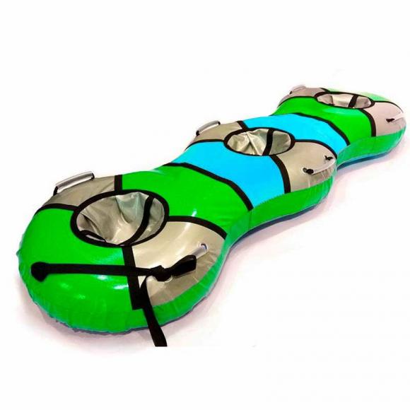 Тюбинг трехместный Банан 222*78